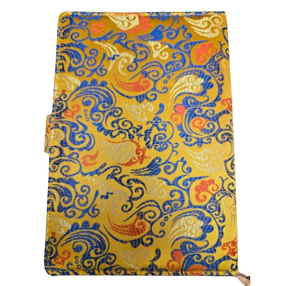 Mily Exquisite Notebook Chinese Yun Brocade Notebook Silk Hardcover Diary